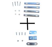 Amagogo Staffa di Montaggio del con Viti E Dadi, Viti per Portapacchi Anteriore E Posteriore, per Impieghi Gravosi