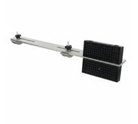 Amagogo Staffa per Barche Supporto Motore Kayak Alluminio Portante Base Regolabile Struttura Resistente Adatta a Avventure in Barca O di Pesca Fluviale