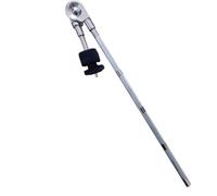 Amagogo Staffa per Piatti Batteria Braccio Estensione Clamp Supporto Asta Accessorio Regolabile in Alluminio con Asta Regolabile E Serraggio Stabile, Asta Per Piatto Inclinata Con Testa In Plastica