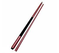 Amagogo Stecca da Biliardo Due Pezzi Punta 10/13 Mm Fusto in Acero Sensazione Solida in Mano Assemblaggio per Colpi Coerenti Adatta a Tavolo Domestico Esercizi Regolari, Rosa, 13MM