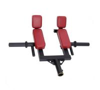 Amagogo Strength Training Rack Squat Rack Pressa Hack Stazione Pesi Attrezzatura Palestra in Acciaio con Spallacci Imbottiti E Maniglie Laterali per Controllo, Tubo Nero, Cuscino Rosso