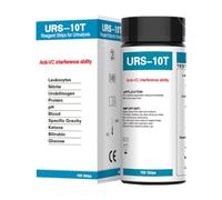 Amagogo Strisce reattive per in 1, strisce per analisi delle urine, professionali, accurate, comode e facili da usare, kit per test dei chetoni a