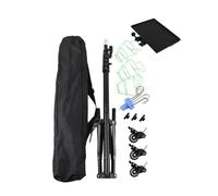 Amagogo Supporto per sacca per professionale, robusto, pieghevole, portatile, con ganci regolabili per centri di assistenza ospedaliera domestica e