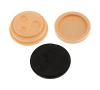 Amagogo Supporto per tazza di olio per orologi, supporto portatile per tazza di grasso per orologi, strumento di riparazione per orologi, uso domestico e, Tre Buchi