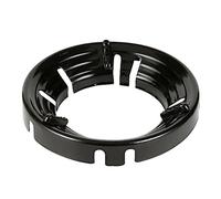 Amagogo Supporto per Wok Anello Riduttore per Gas Sottopentola Stabile Adattatore per Wok Griglia per Fornello Garantisce Cottura Omogenea Adatto per Utensil, Nero 310g
