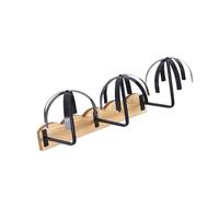 Amagogo Supporto Sospeso per Più S, Supporto per Gruccia, Montaggio a Parete, Organizer per Lo Stoccaggio per Lo Styling E La Formazione Del Parrucchiere, Tavola Da Onda