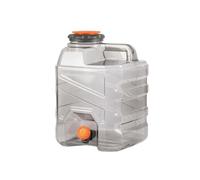 Amagogo Tanica D' con Tubo di Prolunga Trasparente, Tanica Rubinetto, Resistente, Picnic, Escursionisti, 15L
