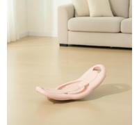 Amagogo Tavola Equilibrium per Bambini con Struttura Rigida E Curva per Sviluppo e Motorie E Stabilità Corporale Adatta per Uso Domestico E Attività Ricreative, Rosa ciliegio, Rosa, 6.0 Piccolo