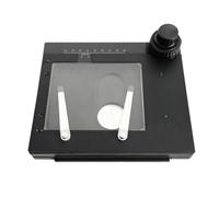 Amagogo Tavolino campione per Microscopio | Compatto, Piano di Posizionamento per Microscopia, Resistente, Tavolino Microscopio con Graduata, Ricercatori, BL