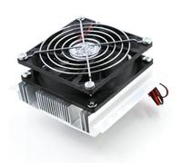 Amagogo Termorelettrico Raffreddamento Kit Semiconduttore Dispositivo TEC Ventola Protezione Modulo Freddo per Progetti Fai da Te Banco Prova Maker Aule Tecniche