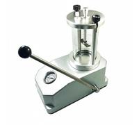 Amagogo Tester Impermeabilità Orologi Strumento Verifica Orologio Pressione Pompa Manuale Controllo Diretto Manometro Visibile Struttura Lega Acciaio Adatto, Argento