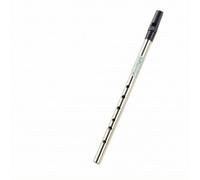 Amagogo Tin Whistle Durevole a Custodia e Accessori, Portatile, Piffero Irlandese, per Scuola, Bambini, Argento, Chiave D