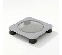 Amagogo Trampolino Bambini Mini Indoor Quadrato Equilibrio con Superficie Testurizzata E Telaio Imbottito in PP Adatto per Gioco in Casa Sviluppo Motorio Attività Prescolari, Grigio