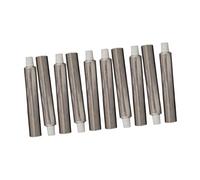 Amagogo Tubetti di vernice vuoti Tubetti di alluminio vuoti Bottiglie di campione di imballaggio convenienti Contenitore ricaricabile con tappi per olio di, 10 Pezzi Da 60 Ml