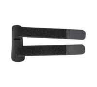 Amagogo Tutore per dita, tutore per dita, protezione morbida, facile da indossare, fasciatura a doppia cinghia, comoda per sport con, Nero, S