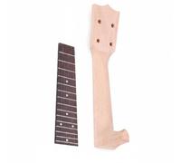 Amagogo Ukulele Neck Manico Tastiera Collo Paletta per Ukulele con Base Solida per Fresatura Sagomatura E Finitura Adatto a Costruzione Fai da Te Riparazioni Veloci Workshop Didattici, 21 Pollici