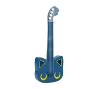 Amagogo Ukulele per bambini Mini chitarra per bambini a 4 corde Apprendimento precoce Giocattoli musicali classici Educativi per forniture per feste per, Blu