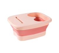 Amagogo Vasca per pediluvio pieghevole con coperchio Vasca per pediluvio professionale pieghevole per viaggi, picnic, bagni, viaggi su strada