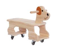 Amagogo Veicolo Giocattolo in Legno con Ruote per Bambini, Multiuso, per età 1-6, con Ampio Sedile antiribaltamento, capacità 50 kg