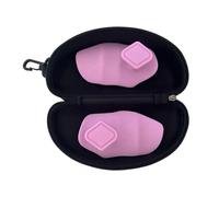 Amagogo Weight Lifting Grips Protezione Mano Silicone per Sollevamento Pesi Guanti Ergonomici Antiscivolo Cuscinetti per Barre E Bilancieri Pad Workout Portat, Rosa