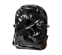 Amagogo Zaino Scuola Borsa Utilità Portatile Impermeabile Spallacci Regolabili Borsa Portaoggetti per Campeggio Adolescenti Bambini, Nero