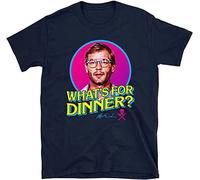AmAirArT What's for Dinner Jeffrey Dahmer Mugshot - True Crime Serial Killer - T-Shirt Men Black S