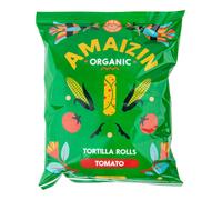AMAIZIN Patatine di mais al pomodoro, 100 g, BIO