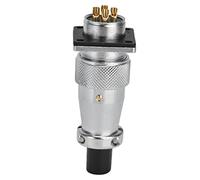 AMAKO WS20 Connettore Aeronautico Durevole, Presa A Spina Multi Center In Lega Di Zinco, Alta Temperatura Dura Per Aerospaziale, Marine, Comunicazioni