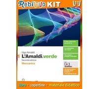 AMALDI.VERDE (L') 2ED. - VOLUME 1 (LDM) (9788808565655) - Libro Scolastico + Kit Scuola con Copertine Rebillo