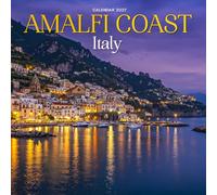 Amalfi Coast Calendar 2027: Italian Coastline and Seaside Views