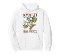 Amalfi Coast Silly Goose Honk Society Summer Felpa con Cappuccio