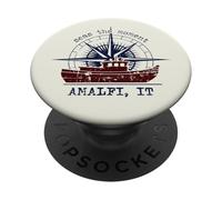 Amalfi Italia Mari il Momento Stile Nautico Design PopSockets PopGrip Adesivo
