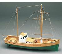 Amalfi méditerranéen Bateau de pêche en bois Modèle Navire kit 1 : 35 Suit débutant Builder