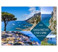 Amalfiküste und Capri - Sehnsuchtsorte (Wandkalender 2026 DIN A2 quer), CALVENDO Monatskalender: Malerische Impressionen aus Süditalien