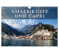 Amalfiküste und Capri (Wandkalender 2027 DIN A4 quer), CALVENDO Monatskalender