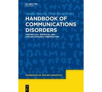 Amalia Bar-On Handbook of Communication Disorders (Copertina rigida)