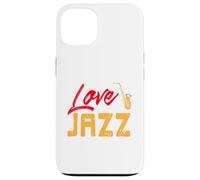 Amami Come Ami Il Jazz Frase Sax Romantica Custodia per iPhone 13