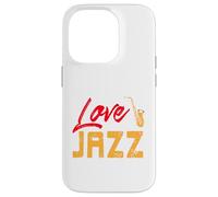 Amami Come Ami Il Jazz Frase Sax Romantica Custodia per iPhone 14 Pro