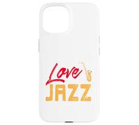 Amami Come Ami Il Jazz Frase Sax Romantica Custodia per iPhone 15