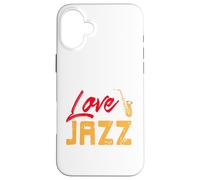 Amami Come Ami Il Jazz Frase Sax Romantica Custodia per iPhone 16 Plus