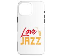 Amami Come Ami Il Jazz Frase Sax Romantica Custodia per iPhone 16 Pro Max