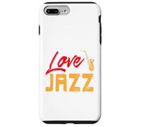 Amami Come Ami Il Jazz Frase Sax Romantica Custodia per iPhone 7 Plus/8 Plus