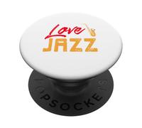 Amami Come Ami Il Jazz Frase Sax Romantica PopSockets PopGrip Adesivo