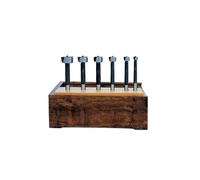 Amana Tool FO-600 Forstner - Set di 6 punte per fresa in acciaio al carbonio, con gambo da 3/8", modello Forstner