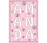 Amanda: A Personalized Notebook for Those Lucky Enough to Have the World's Most Wonderful Name
