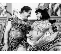 Amanda Barrie Come Cleopatra, Poster Stampato Sid Jam 24x20"