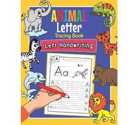 Amanda Clever Animal Letter Tracing Book Left Handwriting (Tascabile)