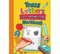 Amanda Clever Trace Letters Left Handwriting Workbook (Tascabile)