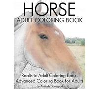 Amanda Davenport Horse Adult Coloring Book (Tascabile)