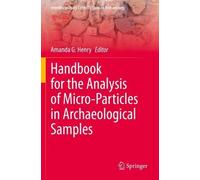 Amanda G. Henry Handbook for the Analysis of Micro-Particles in Arch (Tascabile)